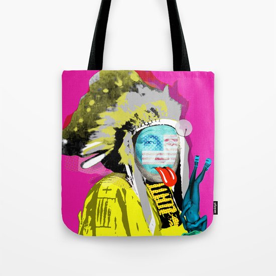 Indian Pop 96 Tote Bag