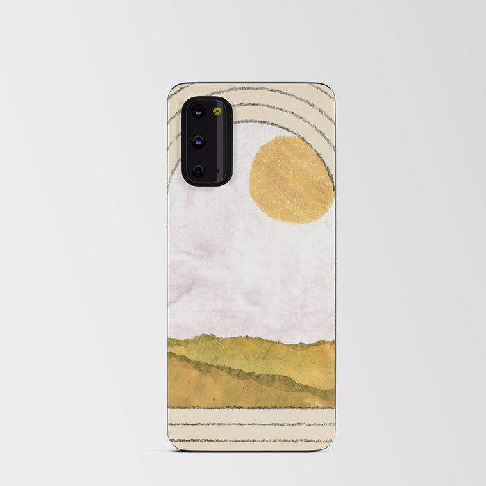 Abstract landscape in the archway Android Card Case