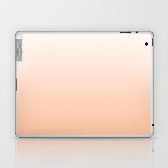 Peach Ombre Laptop & iPad Skin