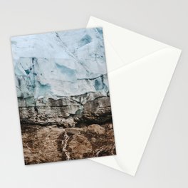 Glacier des Bossons | Nature and Landscape Photography Stationery Card