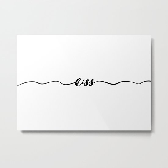 kiss Metal Print