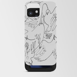 Doves flying iPhone Card Case