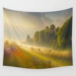 Dreamy Morning Wall Tapestry