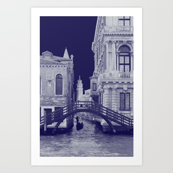 Historic Venice gets me going Art Print