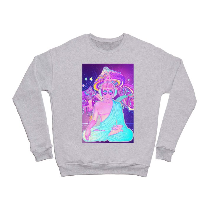 Colorful Buddha Crewneck Sweatshirt