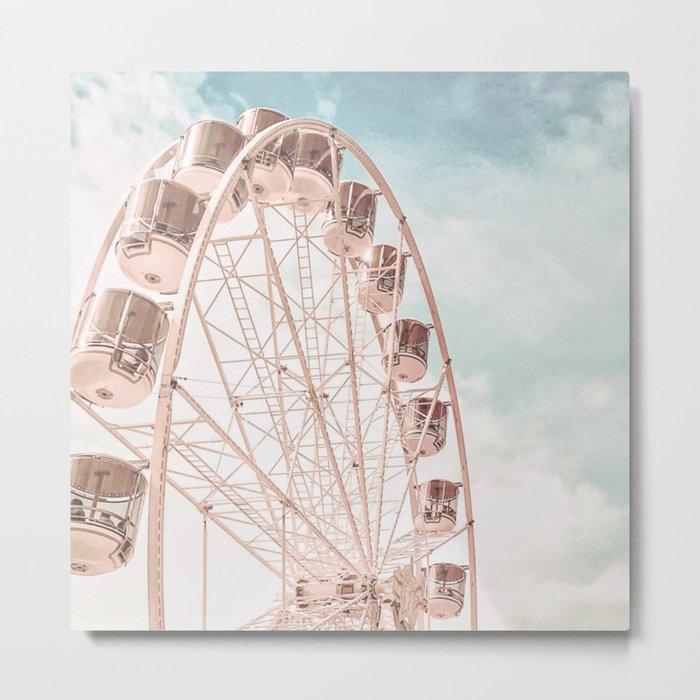 Ferris Wheel Metal Print