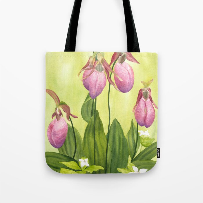 Delicate Pink Slippers Tote Bag