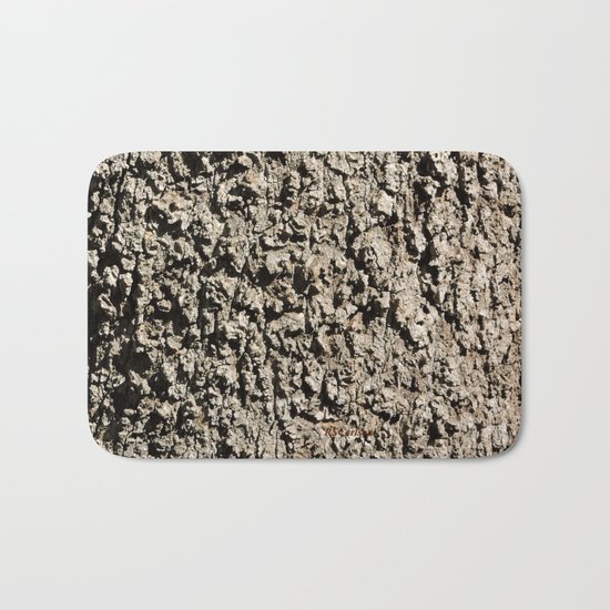 TEXTURES -- Western Sycamore Bark Bath Mat