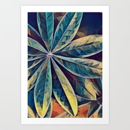 Starfish Vibes Art Print