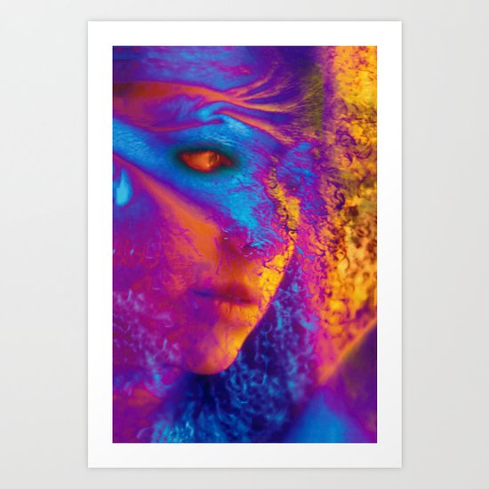 Mask Art Print
