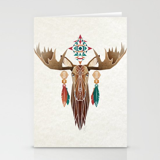moose Stationery Cards