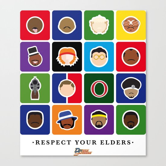 Respect Your Elders Canvas Print