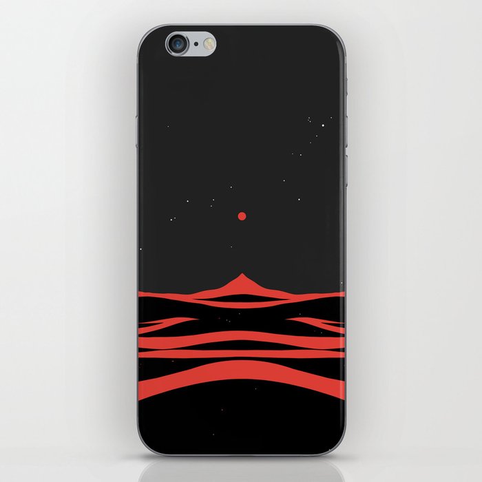 Black Dunes II iPhone Skin