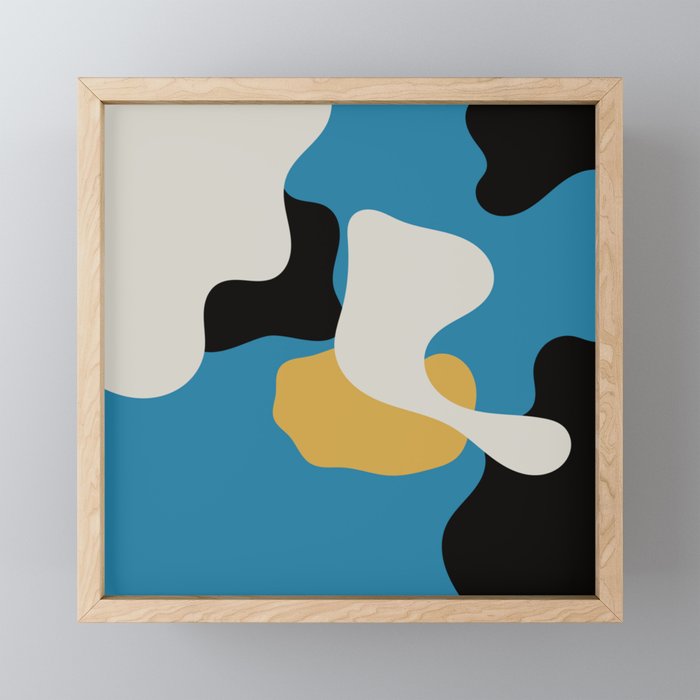 Abstract Shapes Vol.25 Framed Mini Art Print