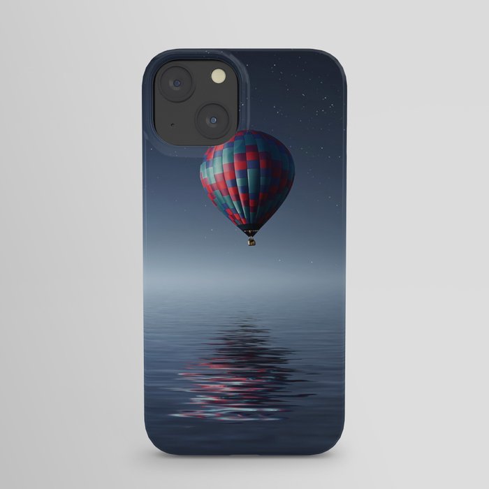 Hot Air Balloon Reflection iPhone Case