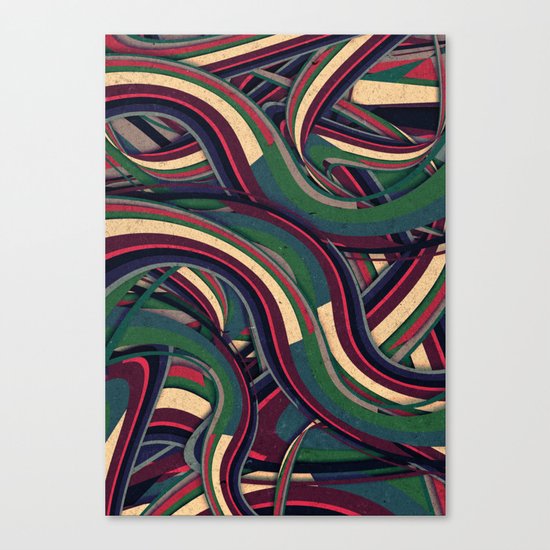 Swirl Madness Canvas Print