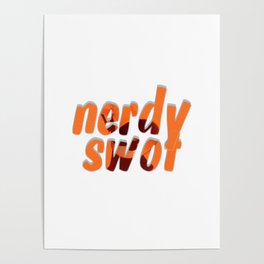 nerdy swot Poster