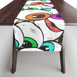 The Walls Have Eyes Table Runner
