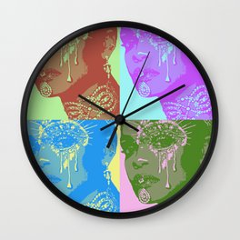 Queen Rih pop Art Wall Clock