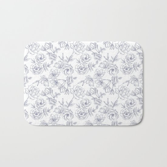 LITTLE FLOWERS Bath Mat