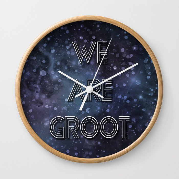 We Are Groot Wall Clock