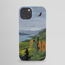 The Columbia River Gorge BRIGHTER! iPhone Case