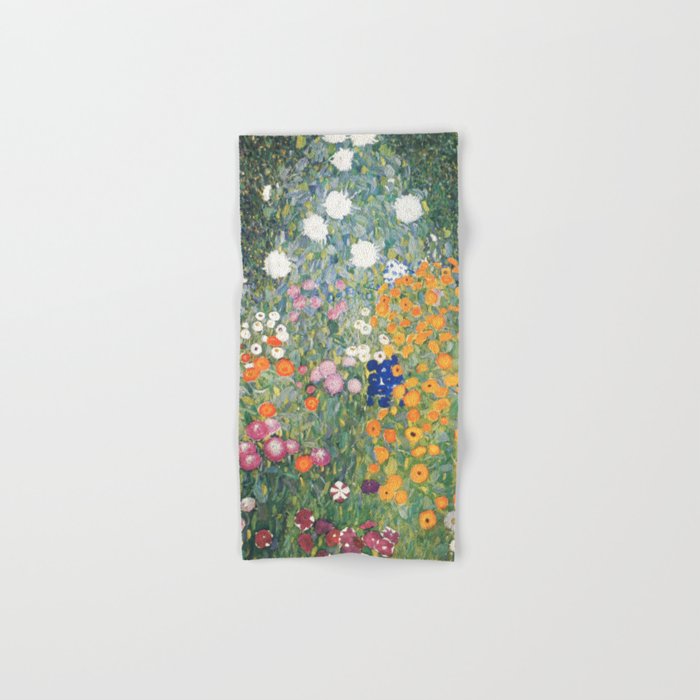 Flower Garden - Gustav Klimt Hand & Bath Towel
