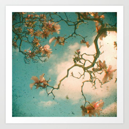 Magnolia Falls Art Print