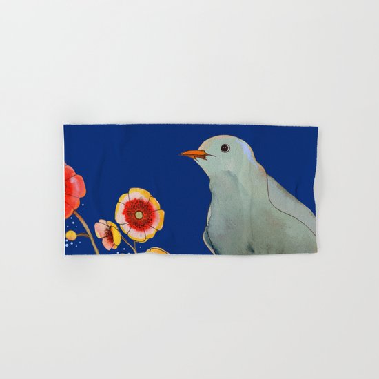 la brise (navy) Hand & Bath Towel