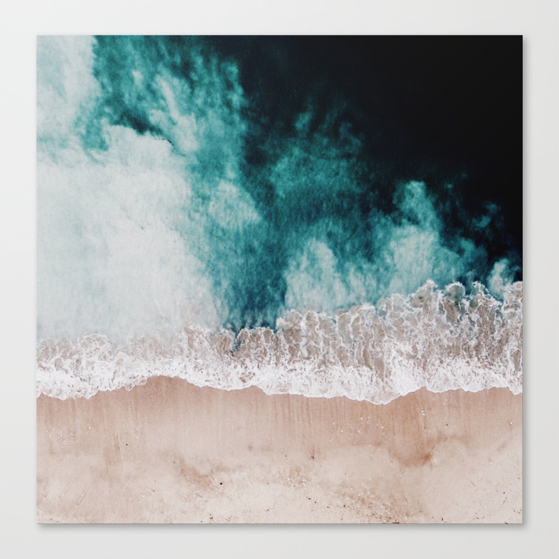 Ocean (drone Photography) Canvas Print by Hunterofwoods