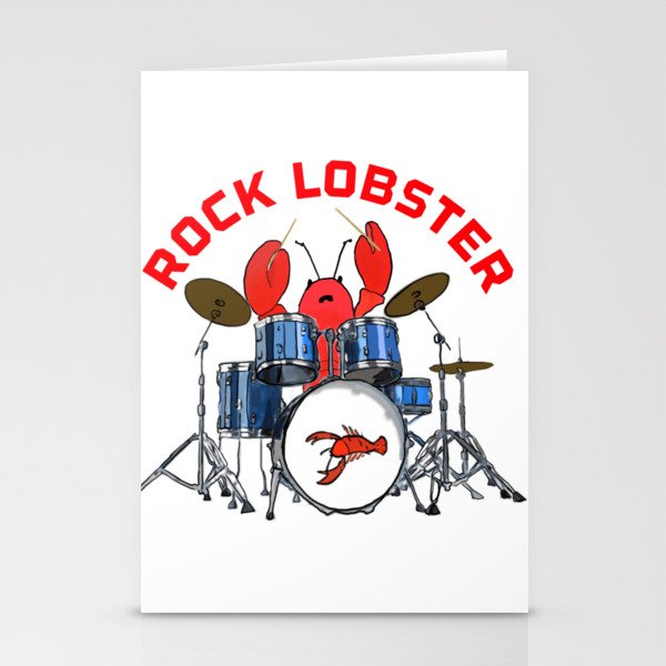 Rock Lobster Stationery Cards