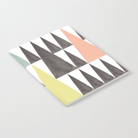 Triangle pattern Notebook