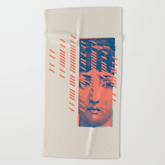 Rain Beach Towel