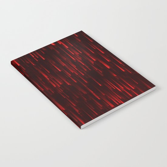 Raining Red Notebook