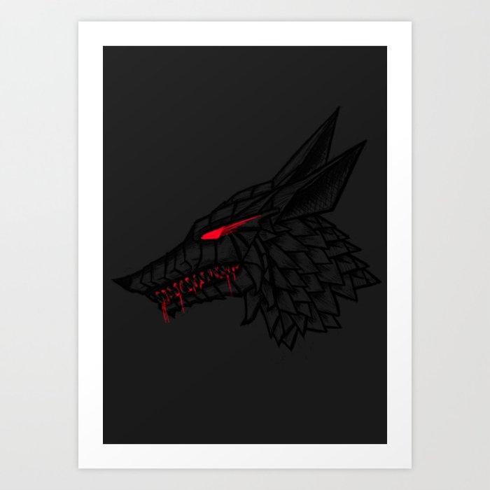 Get Wallpaper Jackal Art Print By Johnsword Society6 Free HD