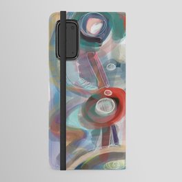 Graffiti Spirits Of Life in the African Sunset Android Wallet Case