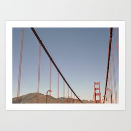 Golden Gate Bridge | 35mm Film Photography Art Print