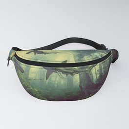 Sharks in the Forest Fanny Pack
