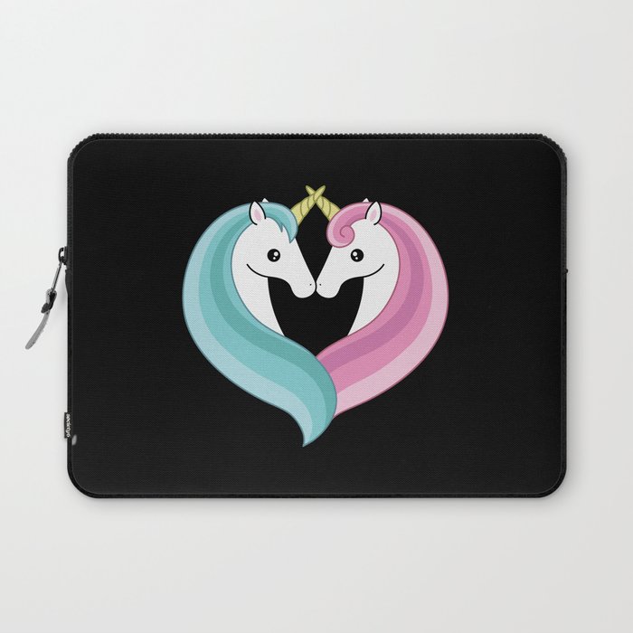 Unicorn heart Laptop Sleeve