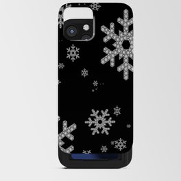 Let it snow iPhone Card Case