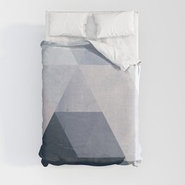 Triangle Abstract Geometric Duvet Cover
