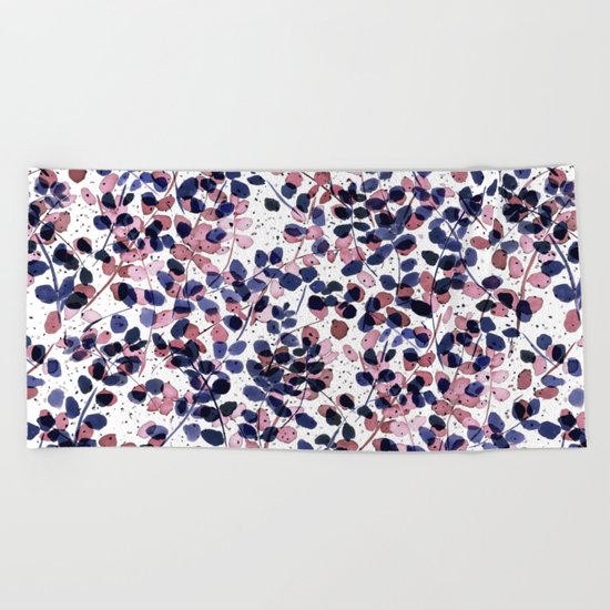 Synergy Indigo Beach Towel