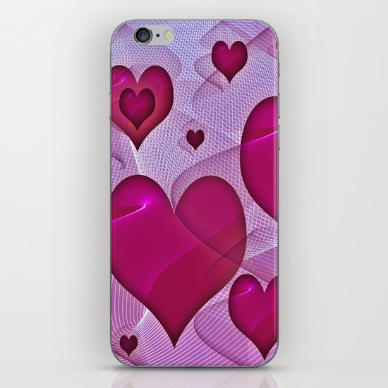 Hearts 4 iPhone Skin