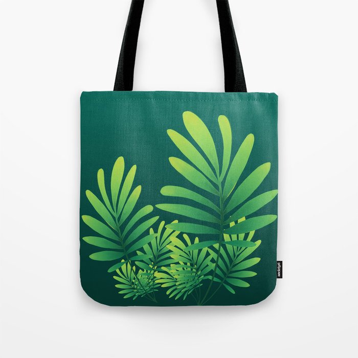 Minimalistic Jungle Tote Bag