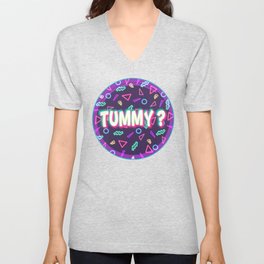 tummy ? V Neck T Shirt