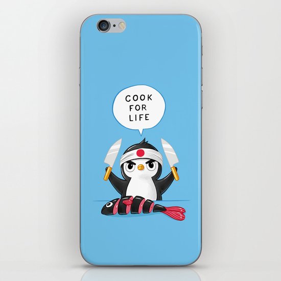 Penguin Chef iPhone Skin