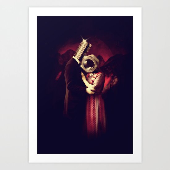 Screw Love Art Print