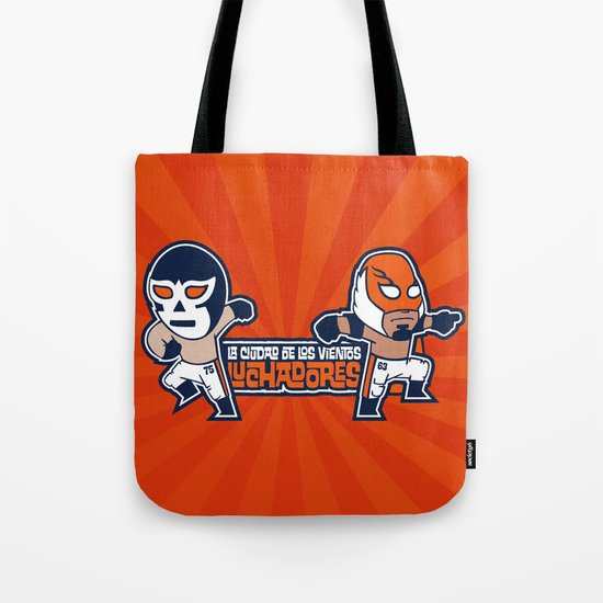 Los Luchadores Tote Bag