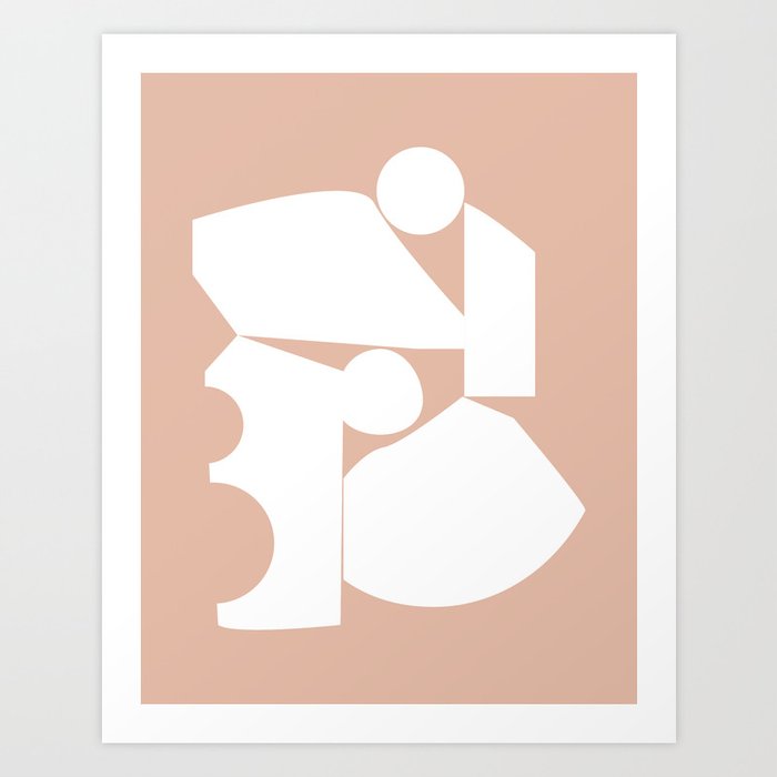 Shape study #16 - Inside Out Collection Art Print