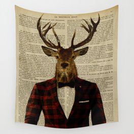Lord Stag Wall Tapestry